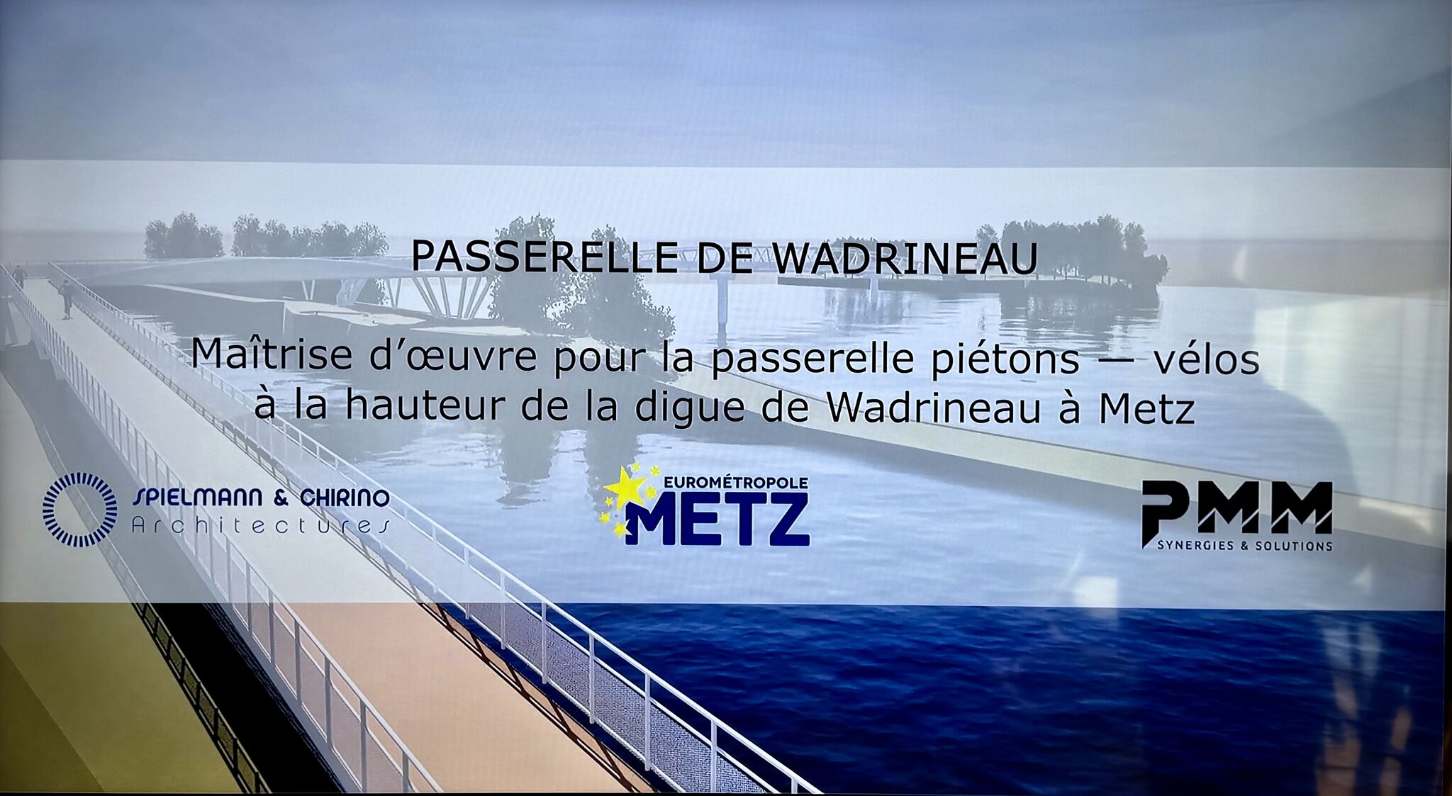 Conception d’une passerelle modes doux